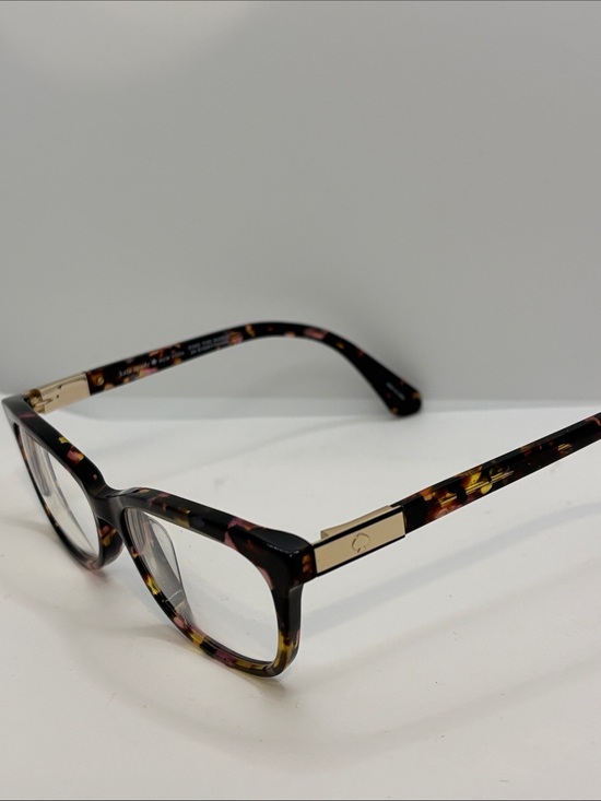 Kate Spade Amelinda HT8 Tortoise Pink Yellow Cat Eye Eyeglasses Frames 52-15-140